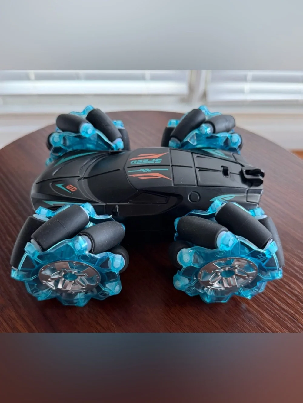 Black and Blue Remote Stunt Vehicle - Versatile Drift RC Car